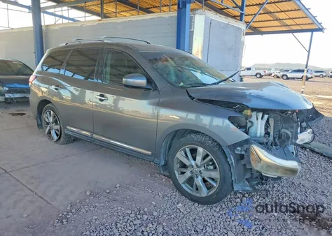 2016 Nissan Pathfinder S z USA, uszkodzony, nr VIN 5N1AR2MN5GC657053